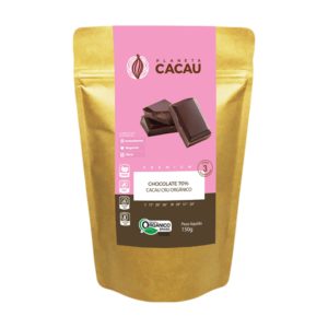 Chocolate 70% Cacau Cru Orgânico e Premium 150g - Planeta Cacau Chocolate 70% Cacau Cru Orgânico e Premium 150g - Planeta Cacau