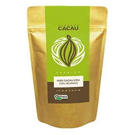 Nibs de Cacau Premium Cru e Orgânico