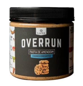 Pasta de Amendoim Cookies 500g - Overrun