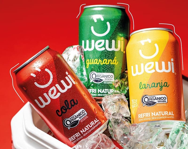Refrigerante Orgânico Saudável Wewi Refrigerante Orgânico Saudável Wewi
