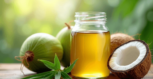 Óleo de coco copra