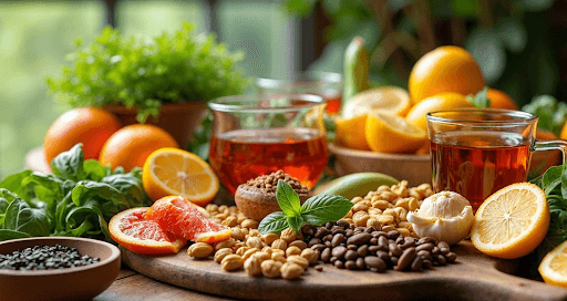 Frustas e verduras que aumentam imunidade