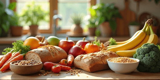 Alimentos com carboidratos